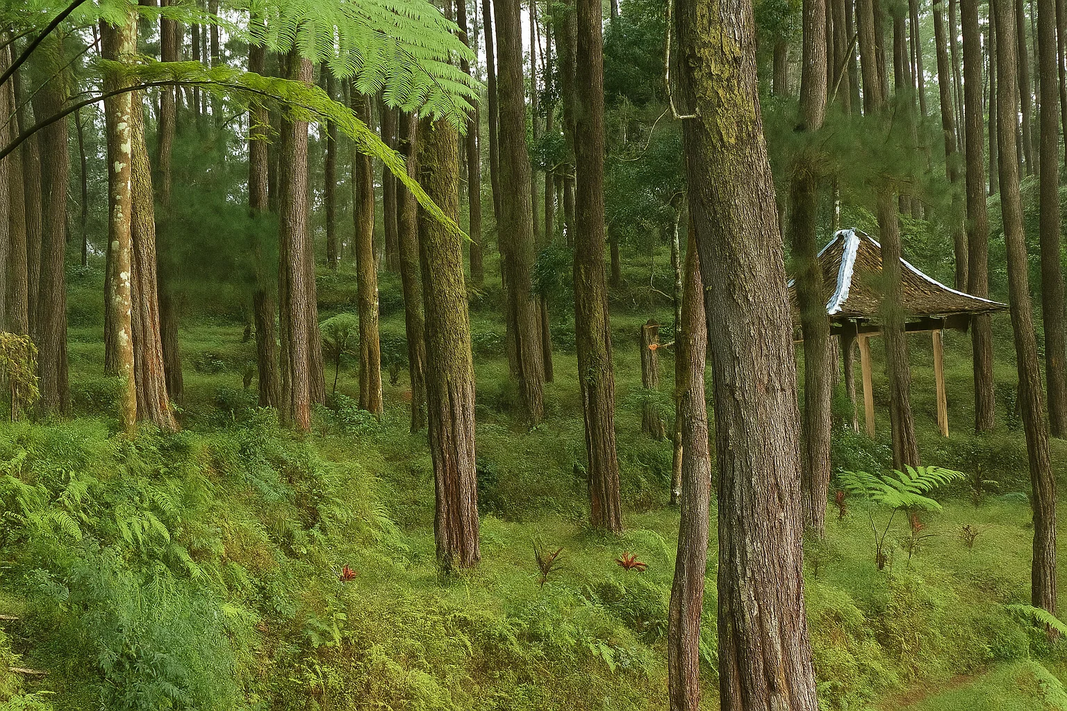 Lembah Pinus Scenery 5