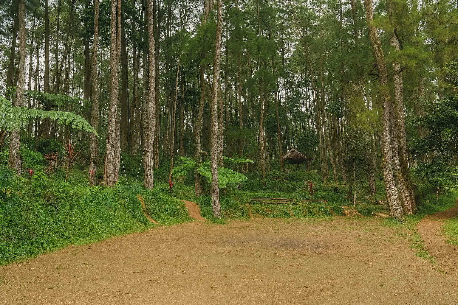 Lembah Pinus Scenery 6