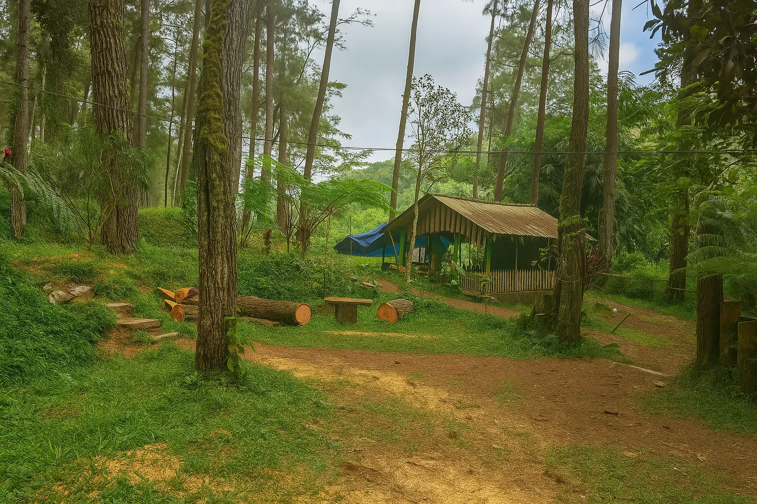 Lembah Pinus Scenery 9