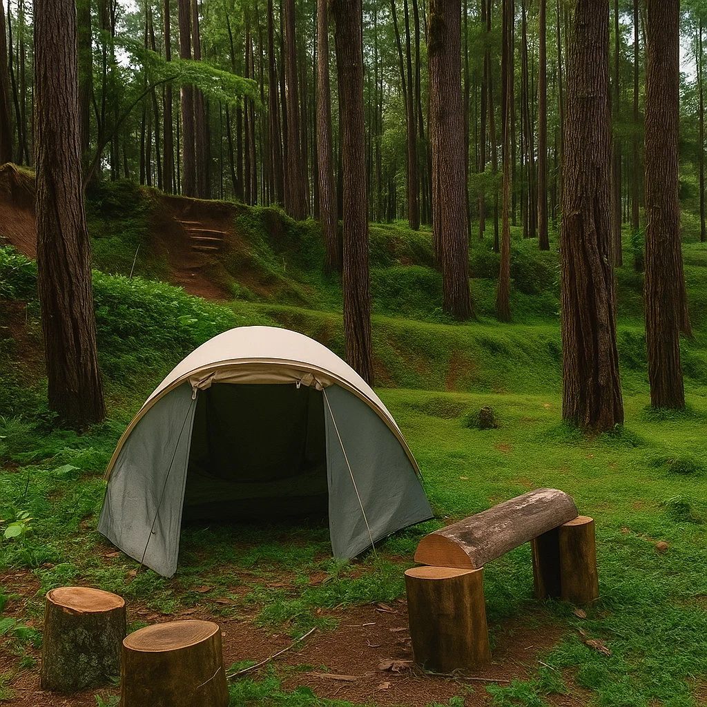 Pemandangan Lembah Pinus